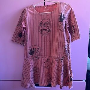 Mini rodini girl dress pink size92-98cm